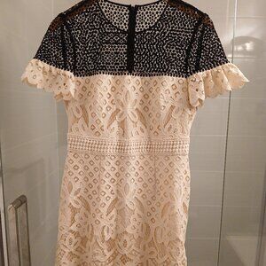 Club Monaco Eyelet Lace Dress